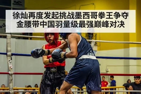 徐灿再度发起挑战墨西哥拳王争夺金腰带中国羽量级最强巅峰对决